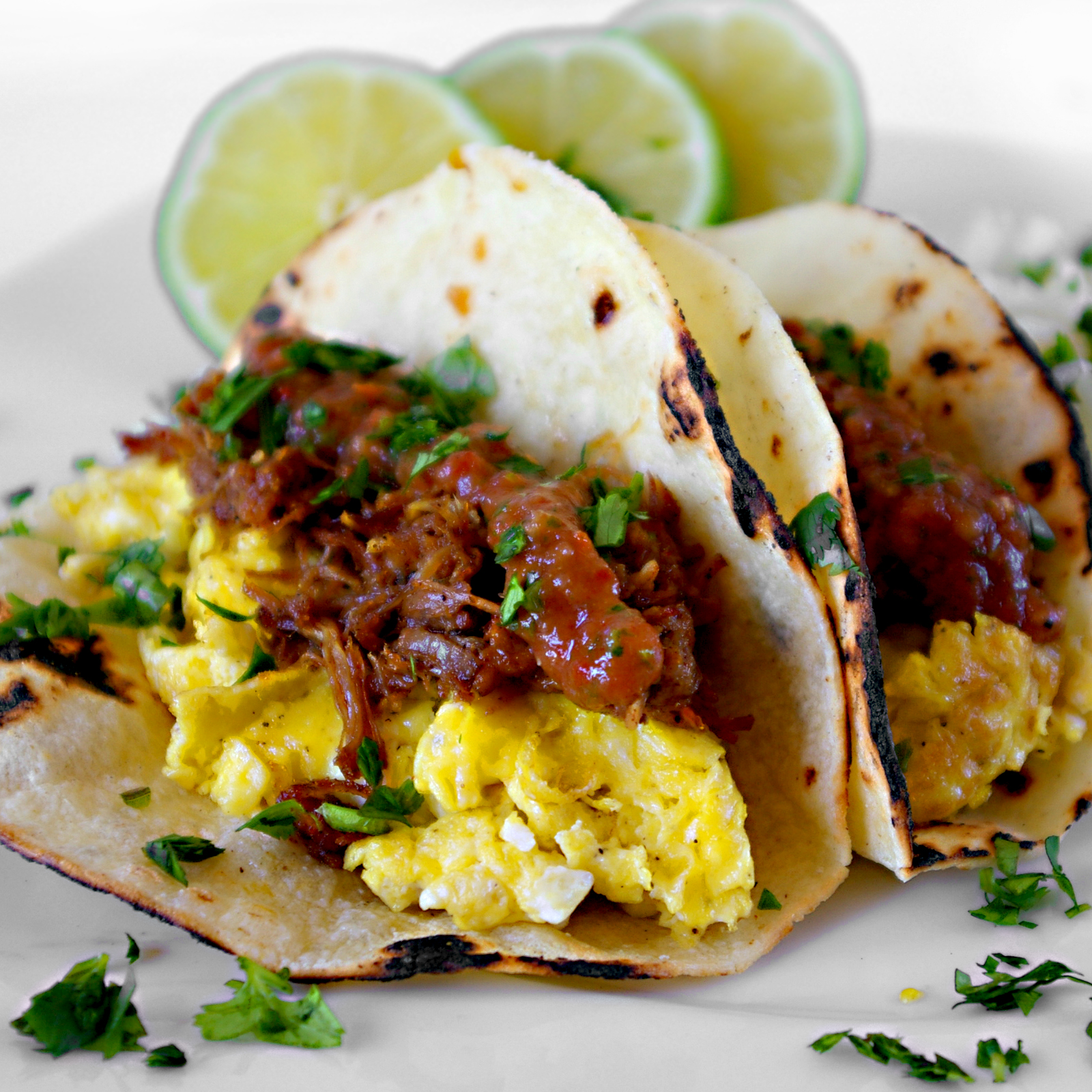 Carnitas Breakfast Tacos – 1